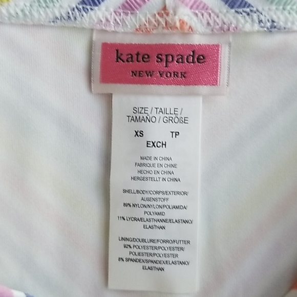 💙HP💙 Kate Spade Beach Stripe Halter High Waist Bikini - Picture 15 of 15